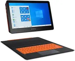 Kano PC Education Edition - Laptop conversível dois em um, Intel Celeron, tela sensível ao toque HD de 11,6 polegadas, 4 GB de RAM, 64 GB de armazenamento, Wi-Fi, Bluetooth, Windows 10