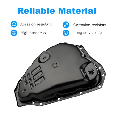 Image of Transmission Oil Pan with Drain Plug Replaces for Nissan Sentra 265-842