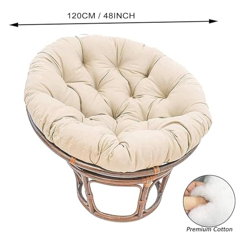 Coussinets de chaise œuf épais imperméables grand coussin de fauteuil suspendu - 7