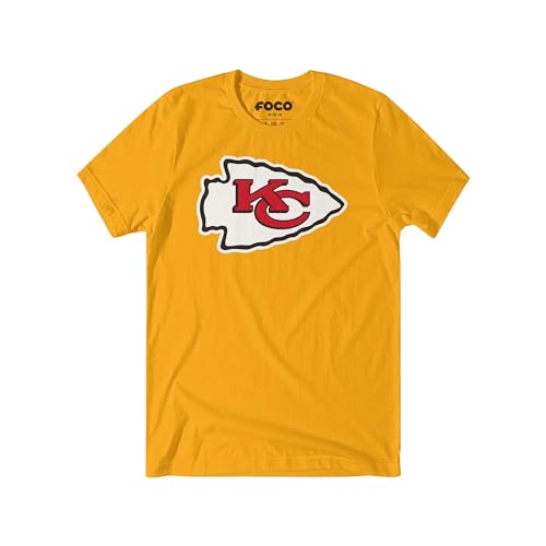 Image of FOCO Men's NFL Team Primary Logo Black Short Sleeve T-Shirt
