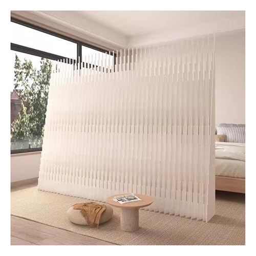 Cloison de séparation rétractable en papier pliable pour bureaux 3x1,6m