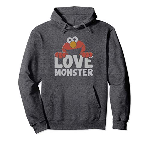 Sesame Street Elmo Love Monster Pullover Hoodie Pullover Hoodie