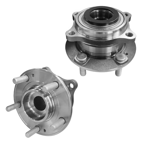 Image of Detroit Axle - Front Brake Kit Wheel Bearing Hub for 2017-2020 Kia Sportage