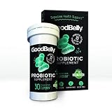 GoodBelly Probiotic Supplement for Digestive Health Support - Includes 10 Billion Live & Active Cult