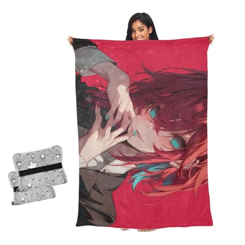 Couvertures pour canapé rouge plaid doux pour salon et lit - 2