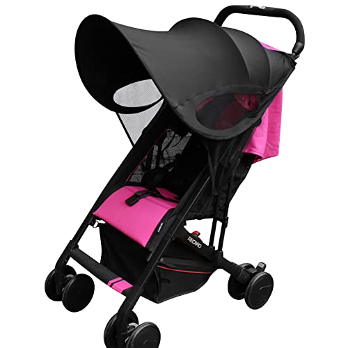 ベビーカー 日よけ サンシェード UVカットベビーカー用 日よけ カバー ベビーカー サンシェイド 日よけ カバー レイフリー UVカット 通気性 熱中症対策 ブラックベビーカーサンシェードカバー太陽保護キャノピー幼児ベビーカーベビーカー防風サンシェードカバー防水日よけベビーカーサンシェード防風ベビーカーキャノピーレインプロテクション傘折りたたみ シェード