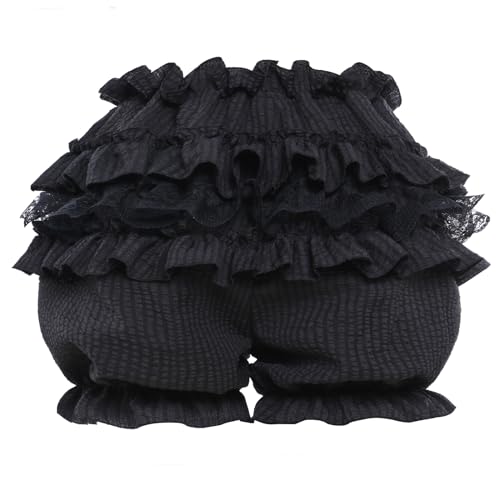 Bloomers for Women Kawaii Victorian Shorts Pantloons Pumpkin Pants Lace Ruffle Underskirt3