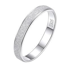 f. 3mm stardust band ring/silver color