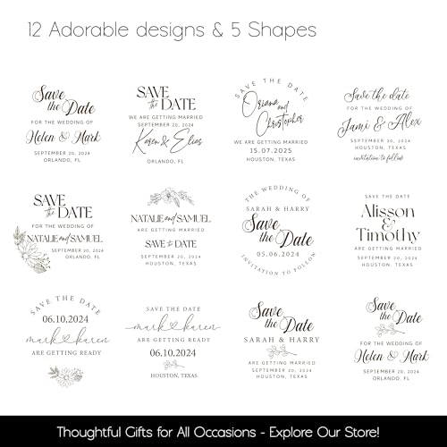 Pack 10 imanes decorativos personalizados de madera 2.5x2.5 in miniatura 5