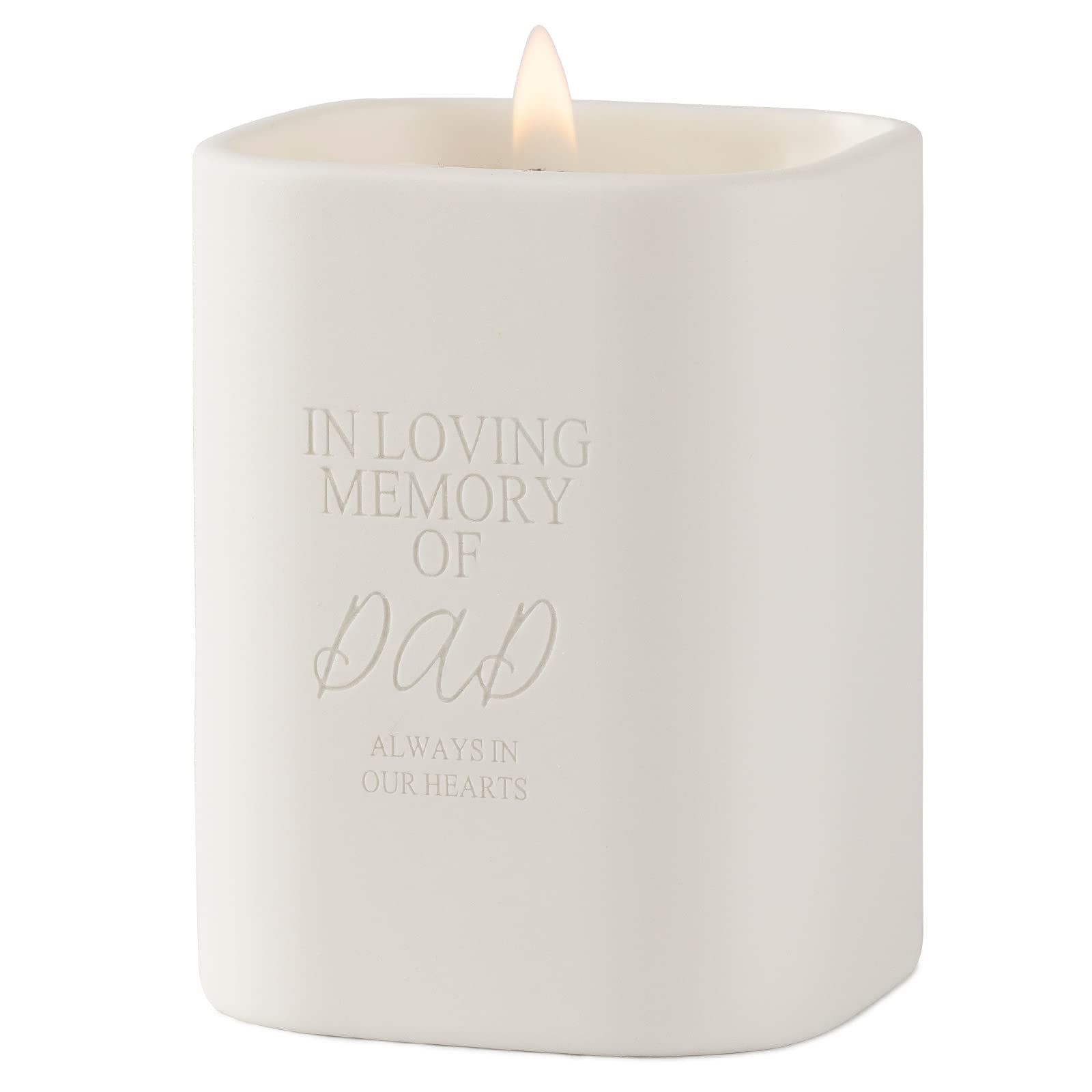 Buy LukieJac Ceramic Memorial Candle Gifts for Loss of her Sympathy