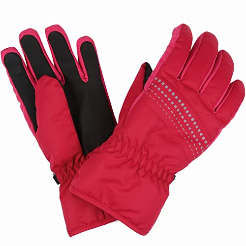 Gants de ski Regatta Arlie rose fluo pour les journées de glisse