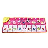 XJL Tanzdecke Tanzen Mat Klavier spielt Mat Kinder Klavier-Tastatur-Musik Decke Lustige Tanzen-Matte for Babys Musical Teppich mit Animal Design