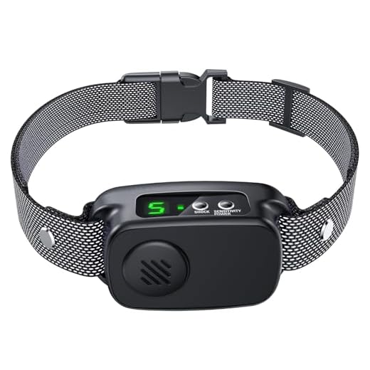 What Is The Best Collar For A Dog That Stops Barking? | Bark Collar Bark Collar, Dog Bark Collar for Large Medium Dogs with 5 Adjustable Sensitivity, Automatic Barking Collar with 3 Training Modes, Anti bark Collars for Dogs (Black)