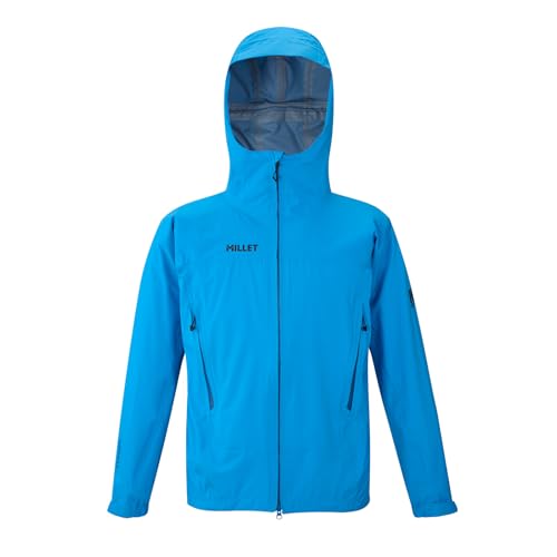 [ミレー] 防水ジャケット ティフォン ストレッチ ジャケット MIV03168 メンズ メシルブルー(NEW LOGO) Lのサムネイル