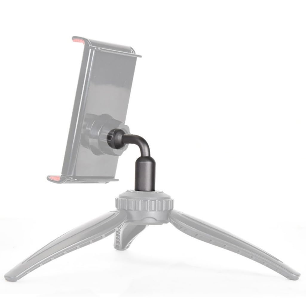 17 mm runder Kopfadapter für Handy, Tablet, Navigatoren, Halterung, 1/4 Zoll Gewinde auf 17 mm Kugelkopf-Stativhalterung