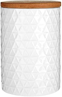 Premier Housewares Tri Canister - White