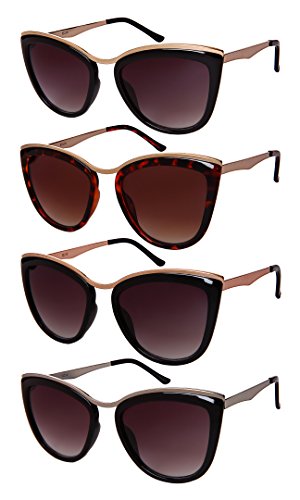 Edge I-Wear Chic Cat Eye Sunnies s/Gradient Lens 32210-AP3