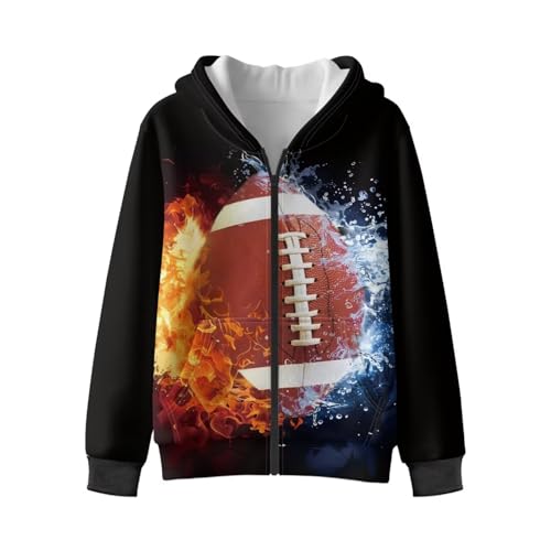 Boys Zip Up Hoodie Casual Long Sleeve Pullover Jacket Teen Boys Trendy Clothes 6-16 Years3