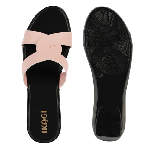 Image of IKAGI Sandal Fashion Wedding Casual Platform Wedges Slip-On Sandals For Womens & Girls