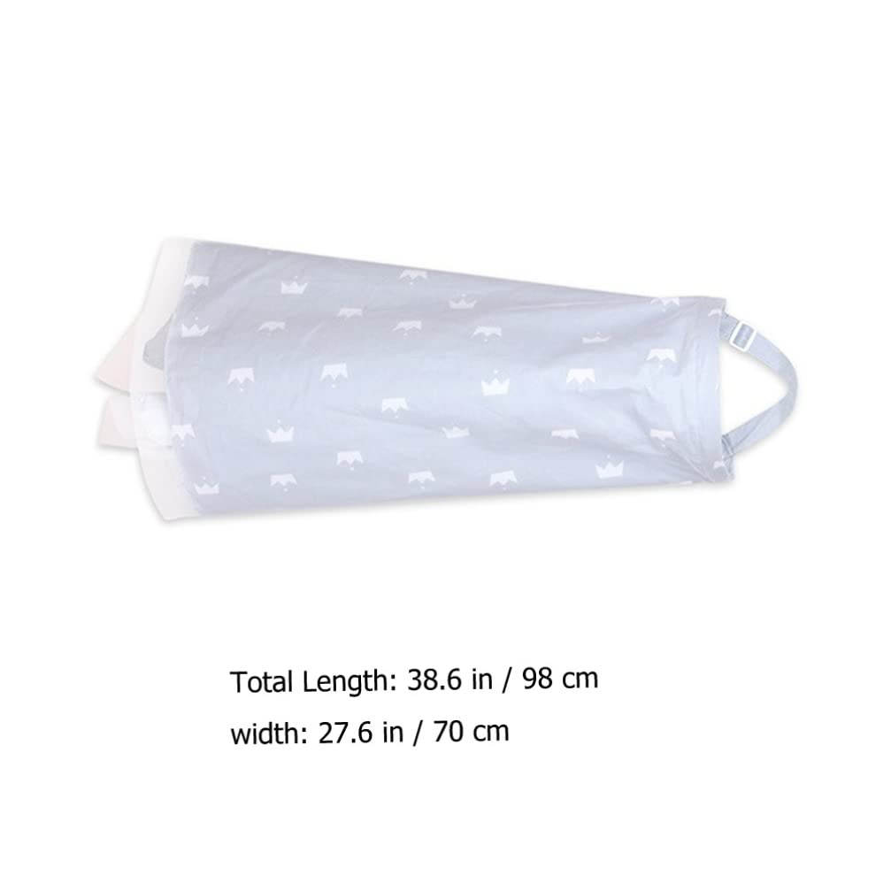 TOYANDONA Mom Nursing Cover Multi-Function Breastfeeding Cover -Lift Belt for Privacy During Feeding Crown Design