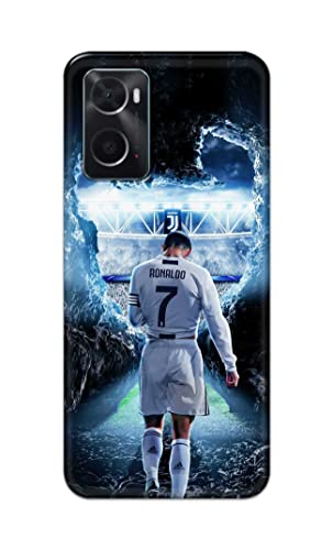 Image of Printed Hard Back Cover Case for Oppo A76 | Oppo A36 | Oppo A96 Back Cover (Footbal Legend) -1302