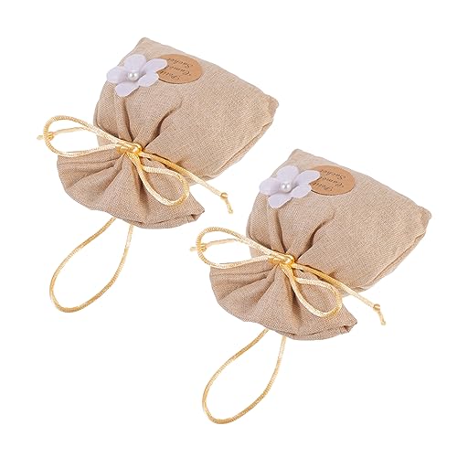 Cabilock 2piezas Bolsitas Perfumadas Naturales De Algodón y Lino para Armario y Saquitos Aromáticos Antipolillas y Desodorizantes Fragancia Duradera para Ropa y Espacios Pequeños
