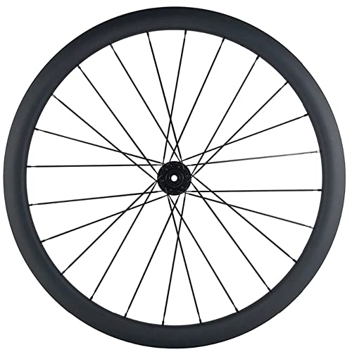Hulkwheels Carbon Disc Brake Road Bike Wheelset 700C 45Mm Depth 29Mm Width Clincher Tubeless Carbon Fiber Cyclocross Gravel Bike Wheel Qr 12/15X100/12X142Mm Thru Axle (Shima 11 Speed, Qr) #TOP1
