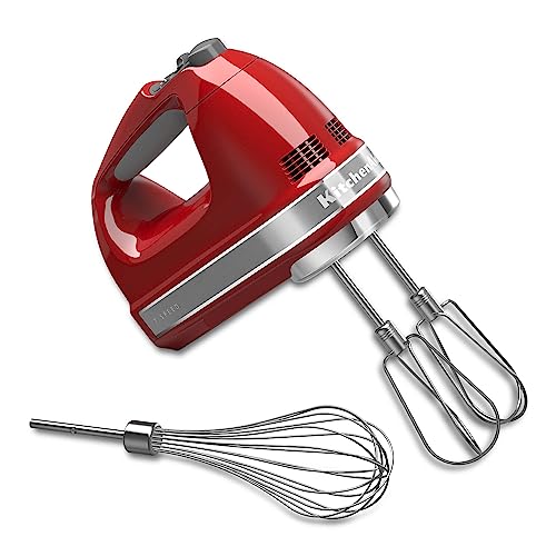 KitchenAid 7 Speed Hand Mixer, KHM7210, Empire Red