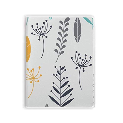 Cahier de peinture à motif feuilles en papier premium pour artistes exigeants