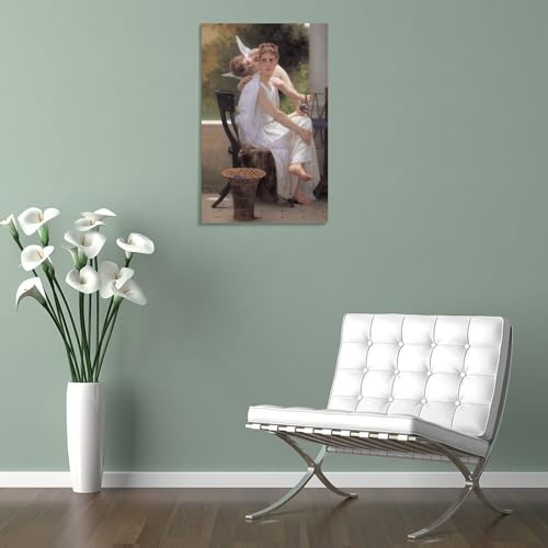 Interruption of Bugle's Work Francois Boucher impression sur toile déco murale - 5