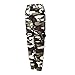 Inlefen Pantalones Casuales de Mujer Pantalones Sueltos de Camuflaje Pantalones Harem Pantalones...
