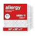 AiRx ALLERGY 20x25x1 Air Filters - Best for Allergy Protection - Box of 6 - Pleated 20x25x1 MERV 11 Air Filters, AC Filters, Furnace Filter - Energy Efficient
