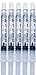 Bright White Smiles 44% Teeth Whitening Gel Syringe Refill Pack, Carbamide Peroxide, 5 Syringes (3ml),Tooth Whitener Formula