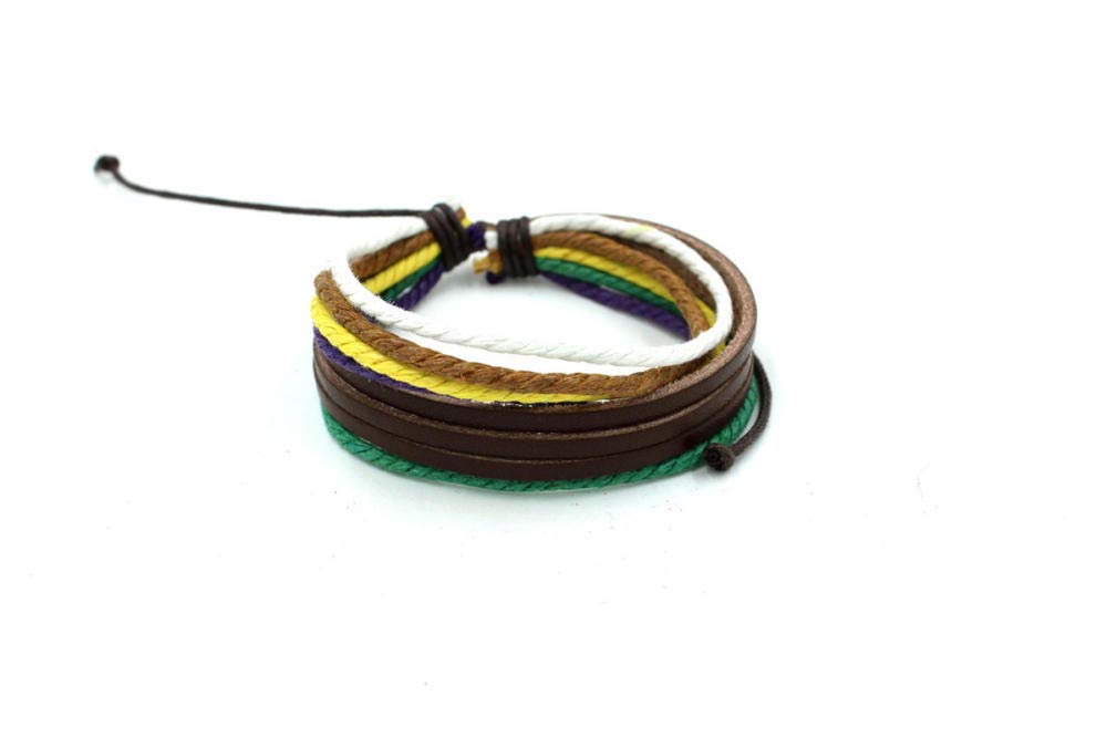 Bracelet en cuir rétro multicouche pour femmes un accessoire artisanal unique
