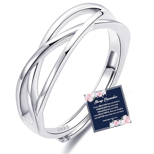 Sterling Silver Thumb Rings for Women S925 Silver Rings Cubi