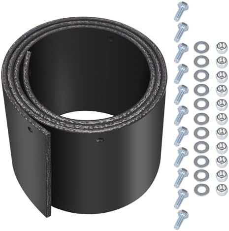 Universal 72" x 6"x 1/4" Snow Plow Blade Flap Compatible with Kol...