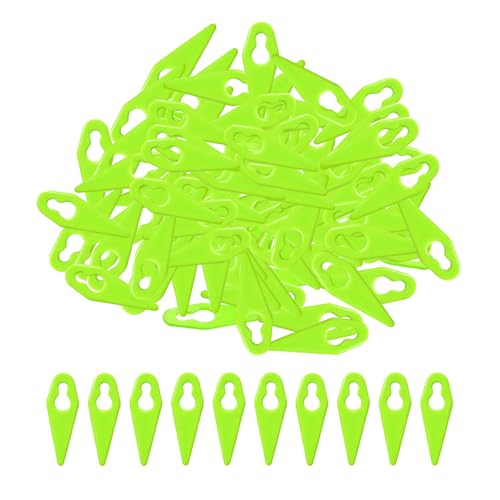 100 Lame In Plastica Verde, Lame Di Ricambio Per Tosaerba, Coltello Per Toelettatura, Accessori Per Raschietto, St01 St02 St04 St05 St20 Gt3.0 Gt4.0 G
