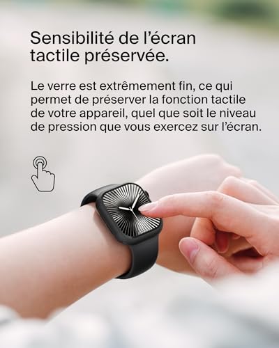 Belkin TemperedCurve Protection d'écran 2 en 1 pour Apple Watch Series 10 46 mm - vue 8