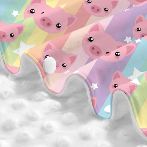 Image of Pig Baby Car Seat Canopy Cover 39x27.5 Inches Multi Use Nursing Cover for Newborn Car Seat Canopy Mom Nursing Breastfeeding Covers Newborn Shower Gifts