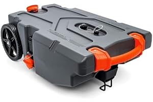 Camco 36 Gallon Rhino Toter Portable Waste Holding Tank with Flush King