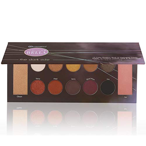 Mrs. Bella The Dark Side - 12 Farben Lidschatten, Blush & Highlighter Palette