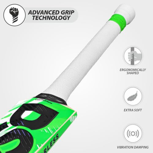 Image of DSC SPLIIT 400 English Willow Cricket Bat, Short Handle, Size-Mens
