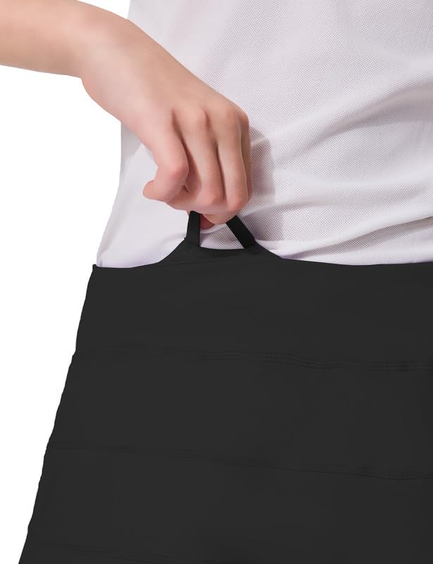 Girl's Tennis Skirts High Waisted Athletic Golf Skorts with Pockets Skirts for Girl Casual Workout Built-in Shorts4