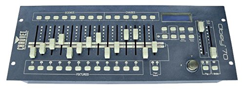 Controlador DMX, 12 canales, unidad de efectos audiovisuales, 1 unidad - OBEY 70
