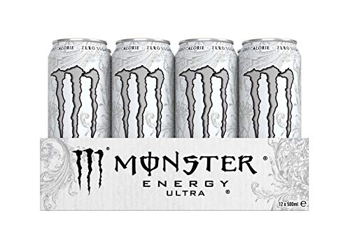 Monster Energy Ultra White Energiedrank, 500 ml x 12 Stuks - Image 3
