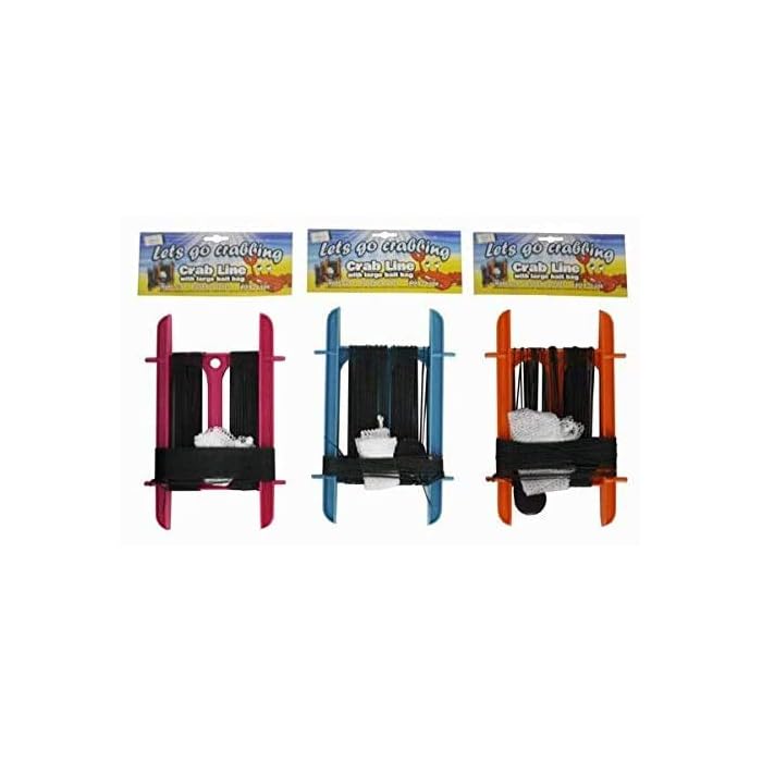 Buy Ossian Jumbo Crab Hand Line Reel with 30m of Rope Booms Weight Bait