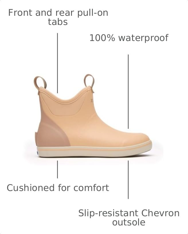 Image of Xtratuf Women's Durable Waterproof Breathable Slip-Resistant Ankle Deck Boots