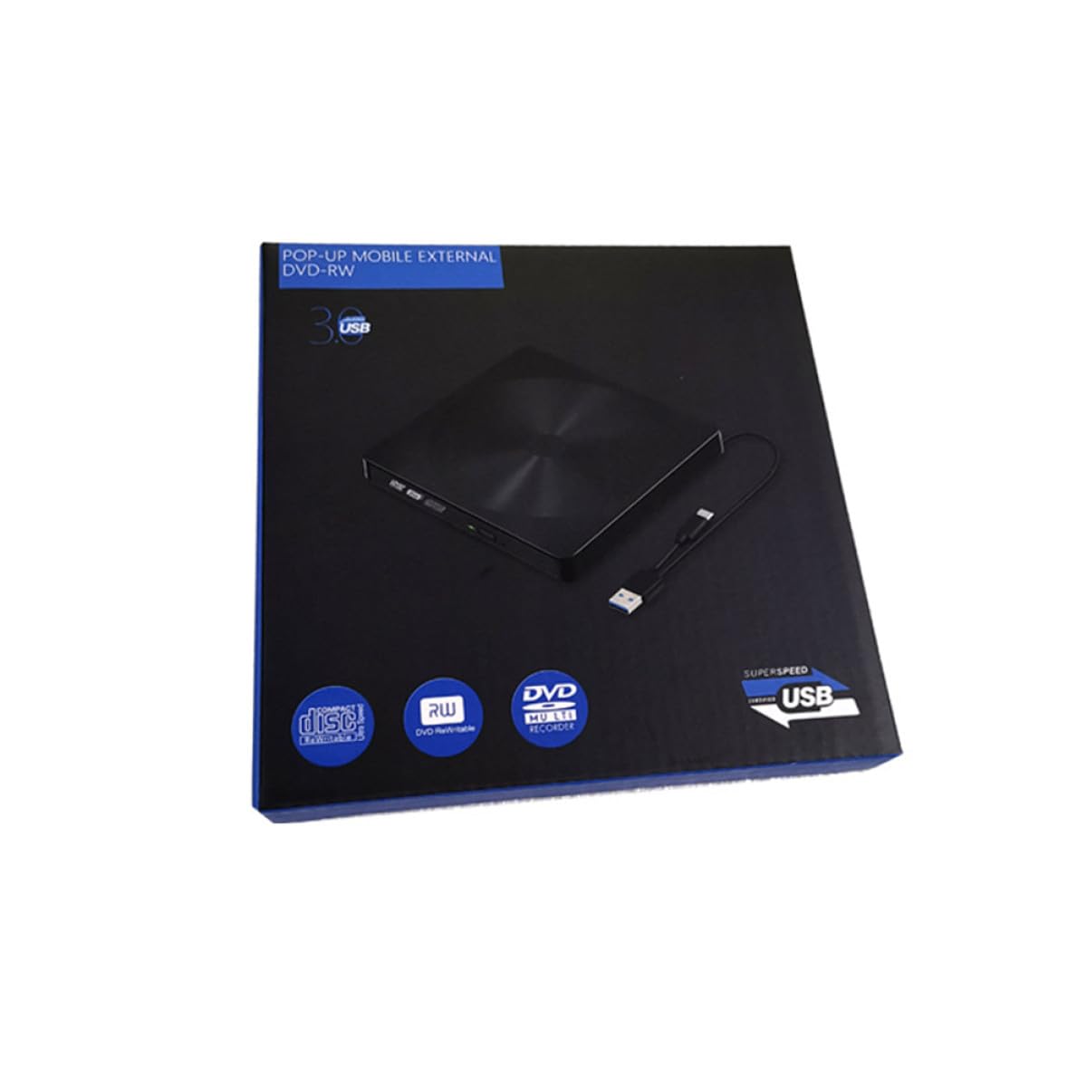 Ultra-Thin Portable Typec External DVD Drive Multi-Function Optical Disc Burner USB-Powered for Laptop and Desktop with Shockproof Low Noise Design-image-40