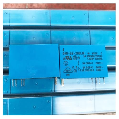 Relais 6 broches OMI-SS-206LM pour réparer circuit en panne 6V CC