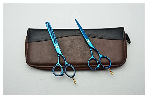 Ciseaux pour cheveux clairsemés YZCIS et kit de coiffure 2 pièces Paquet L
